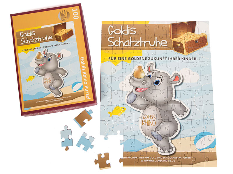 Werbepuzzle: Giveaway Rhino Goldkonto