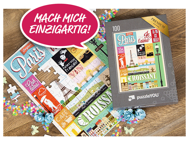 Puzzle-Kollektionen-Schachtel personalisieren