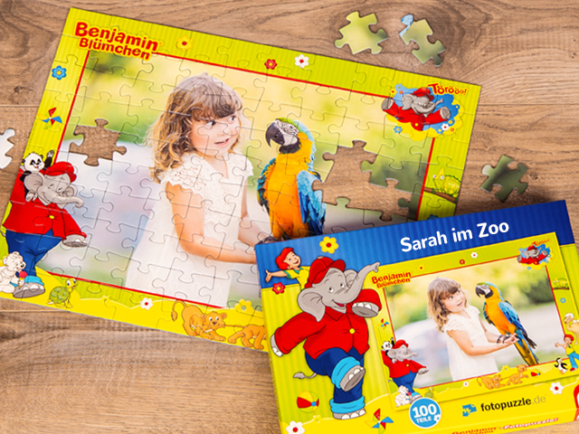 Kinderpuzzle Mit Eigenen Fotos Gestalten Fotopuzzle De