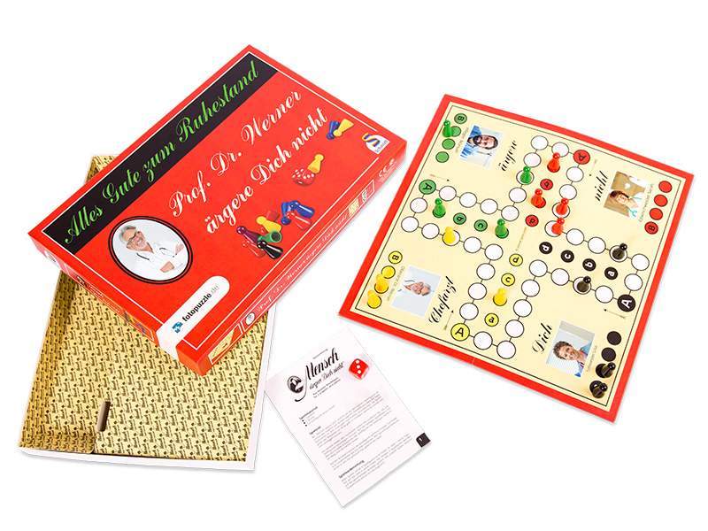 Mensch ärgere Dich nicht Spiel als Mitarbeitergeschenk