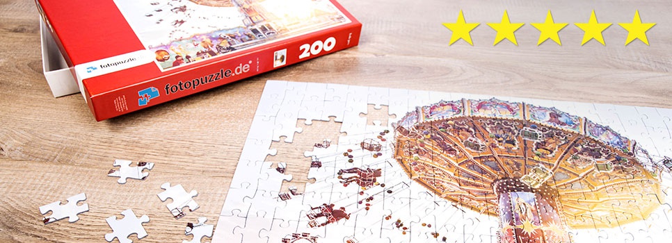 Fotopuzzle-Anbieter im Vergleich: Top-Bewertung für fotopuzzle.de