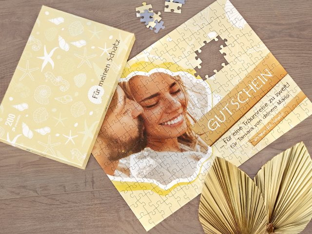 Gutschein-Puzzle