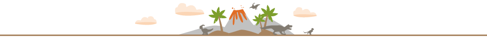 Trennlinie Dino