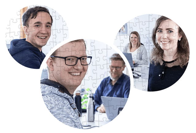 Das Team von puzzleYOU