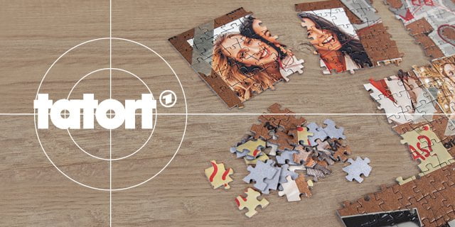 Tatort-Puzzle mit eigenen Fotos gestalten