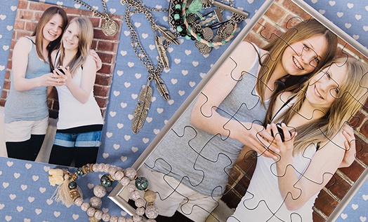 Rahmen für Puzzle Muttertag