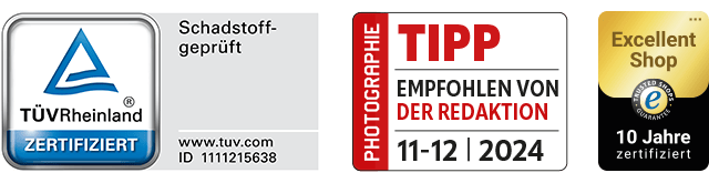 TÜV-Siegel, Digital Photo Auszeichnung "sehr gut" Fotopuzzle 1000 Teile