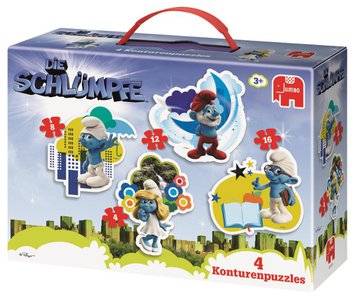 Konturenpuzzle „Die Schlümpfe“ von Jumbo Jumbo_Blog.jpg