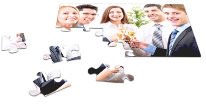 Fotopuzzle 24 Teile für Firmen