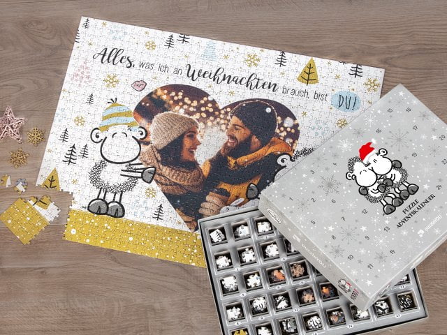 sheepworld Adventskalender mit deinen Fotos