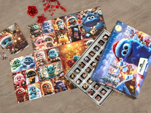 Littlemonstertime Adventskalender - Puzzle Kollektion