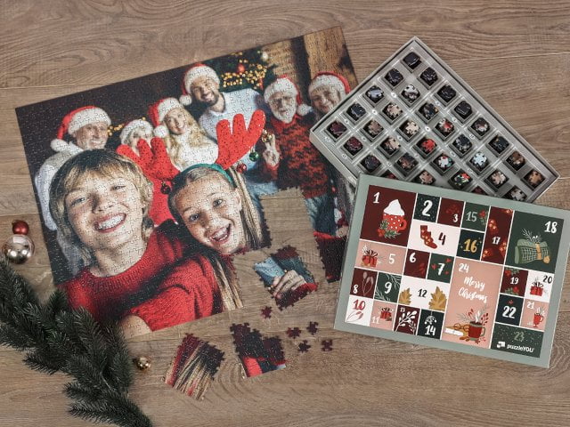 Puzzle-Adventskalender