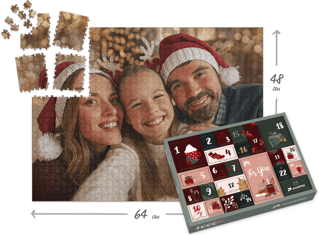 So funktioniert der Puzzle-Adventskalender