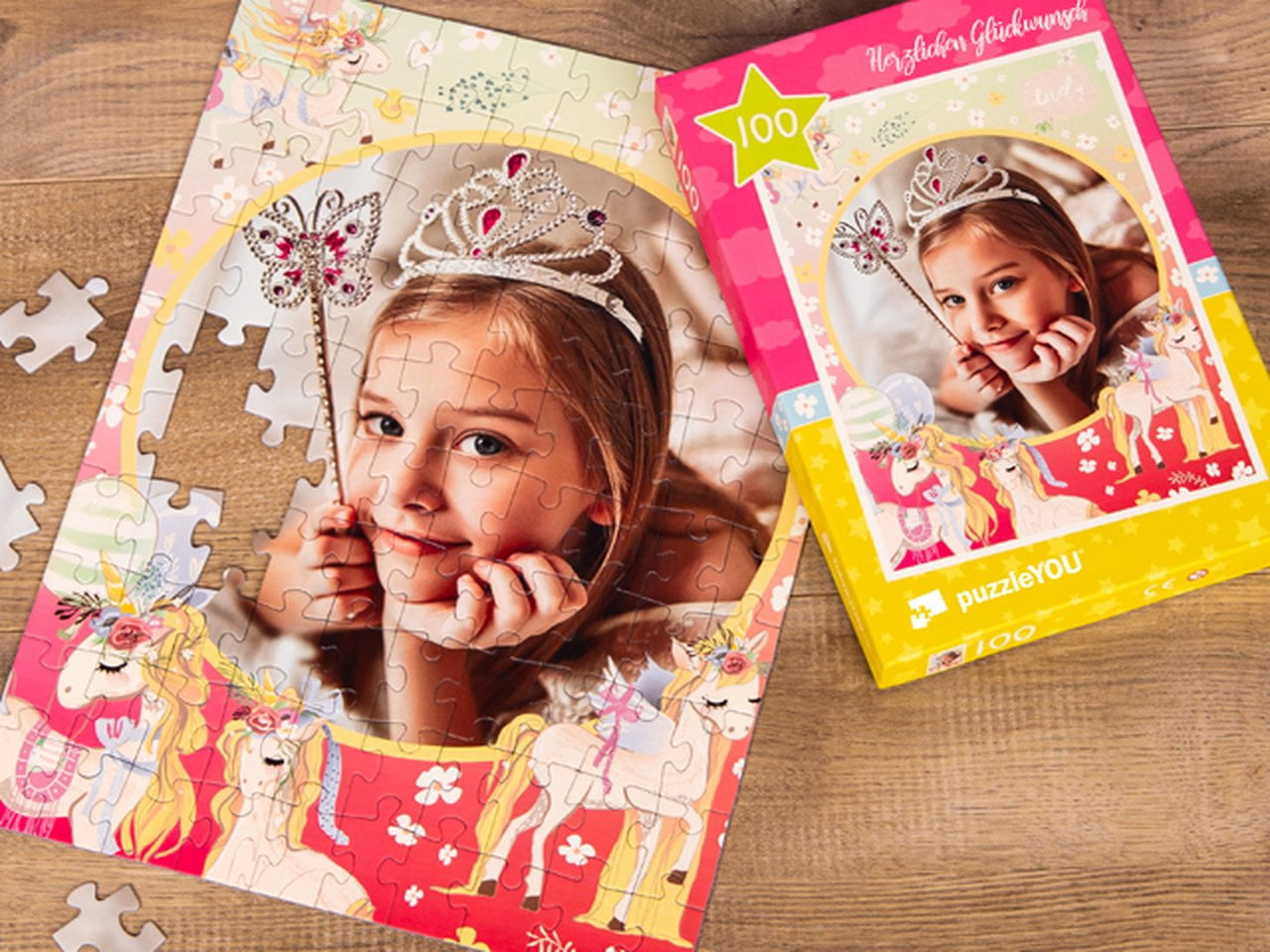 Einhorn Puzzle für Kinder