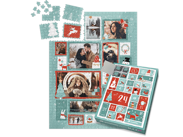 Puzzle-Adventskalender