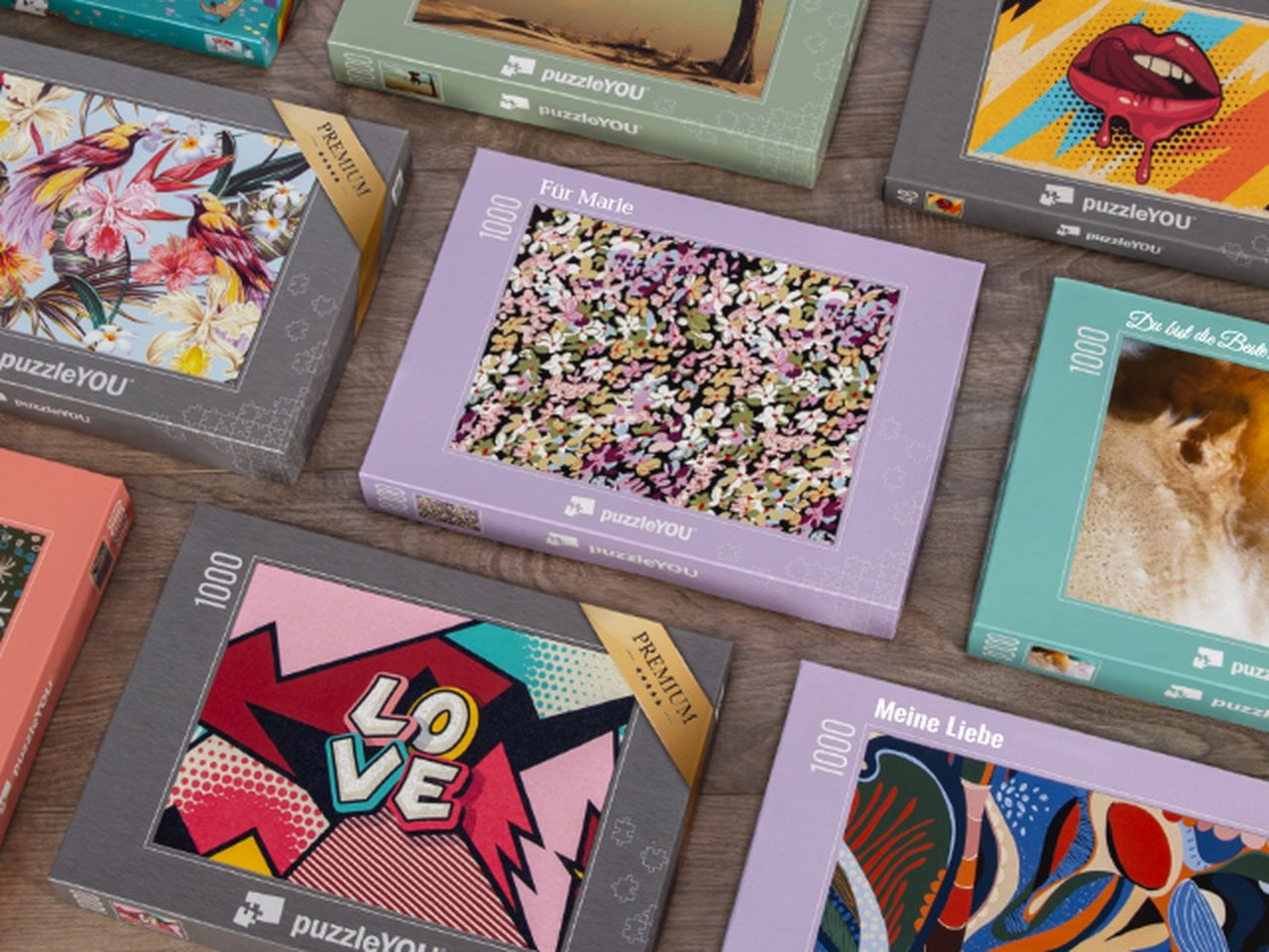 Puzzle-Motive aus den Puzzle-Kollektionen