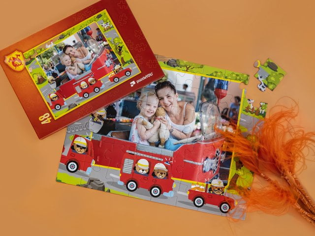 Kinderpuzzle Feuerwehr