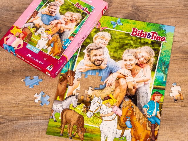 Bibi und Tina Puzzle für Kinder