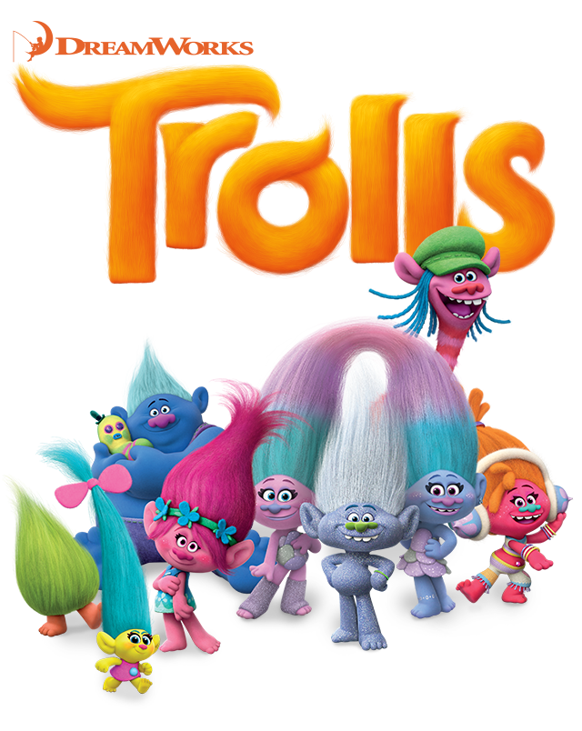 Die Welt der kunterbunten Trolls