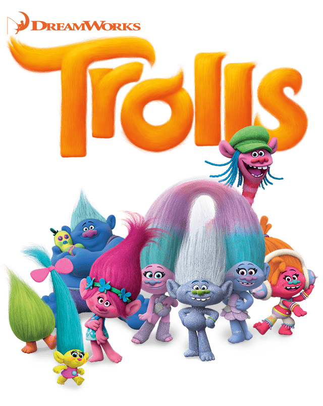 Die Welt der kunterbunten Trolls