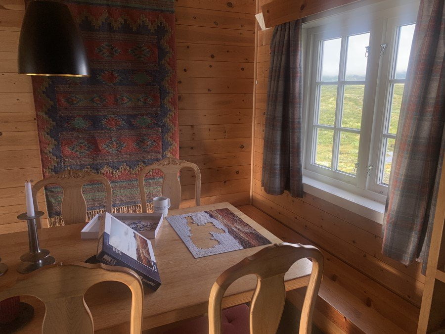 Fotopuzzles von puzzleYOU auf den norwegischen Wanderhütten