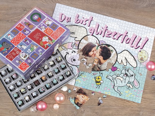 Pummeleinhorn Adventskalender mit deinen Fotos