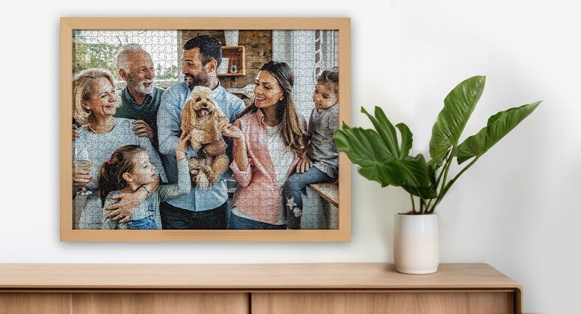 Rahmen 1000 Teile Puzzle & SMART SORTED®