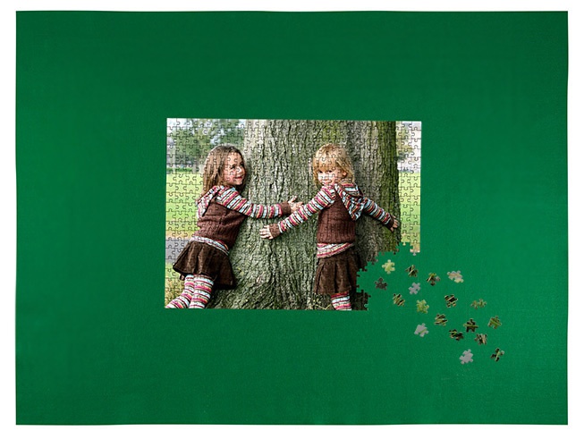 Puzzle-Matte Anwendung