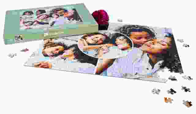 Fotopuzzle-Collage zum Muttertag