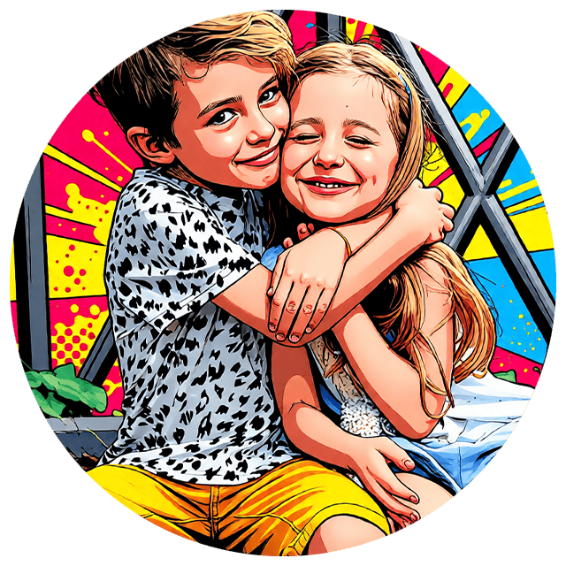 KI Stil Pop art