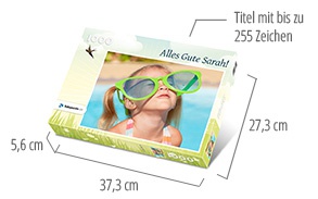Größe der Puzzle-Schachtel – Fotopuzzle 1000 Teile