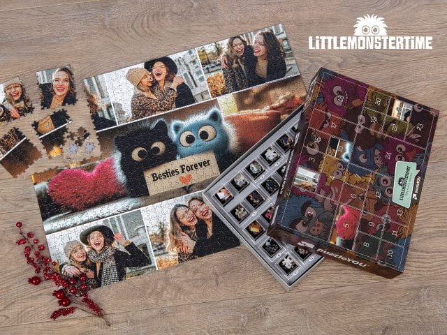 LITTLEMONSTERTIME Adventskalender mit eigenen Fotos