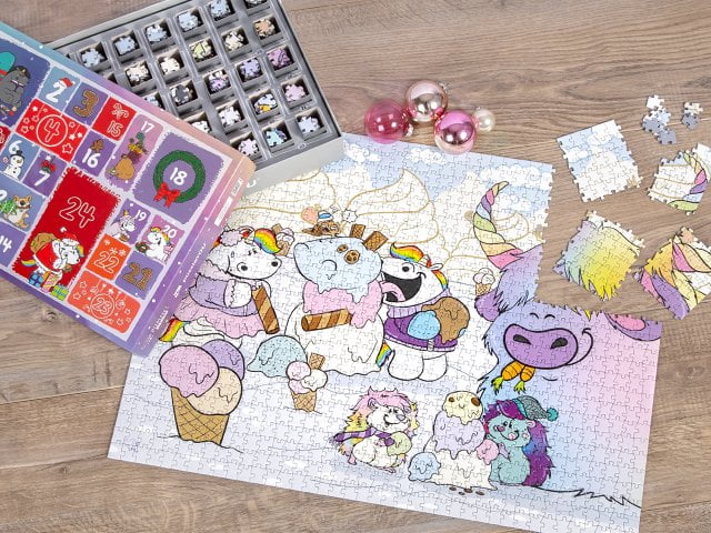 Pummeleinhorn Adventskalender - Puzzle Kollektion