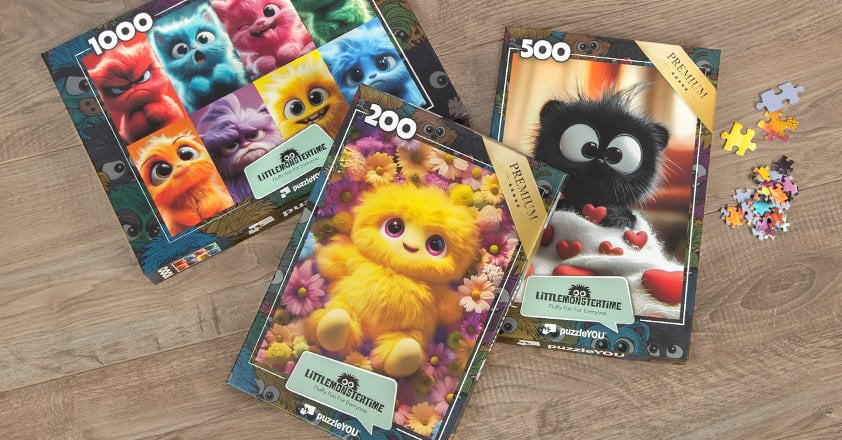 Littlemonstertime Puzzle-Kollektion