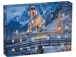 Regionale Puzzle-Adventskalender