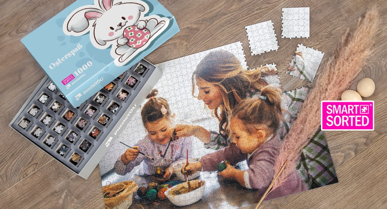Überraschungspuzzle zu Ostern
