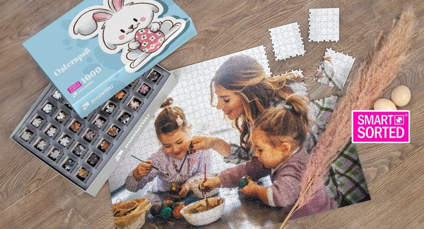 Überraschungspuzzle zu Ostern