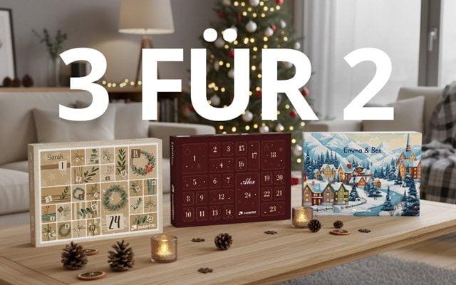 3 für 2: Puzzle-Adventskalender Aktion