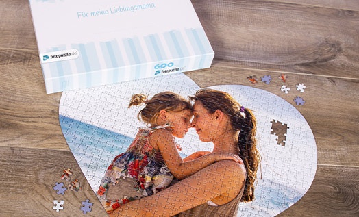 Herzpuzzle Muttertag