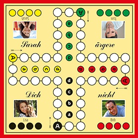 Spielplan für 4 Personen