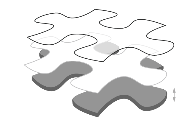 Stärke der Puzzleteile