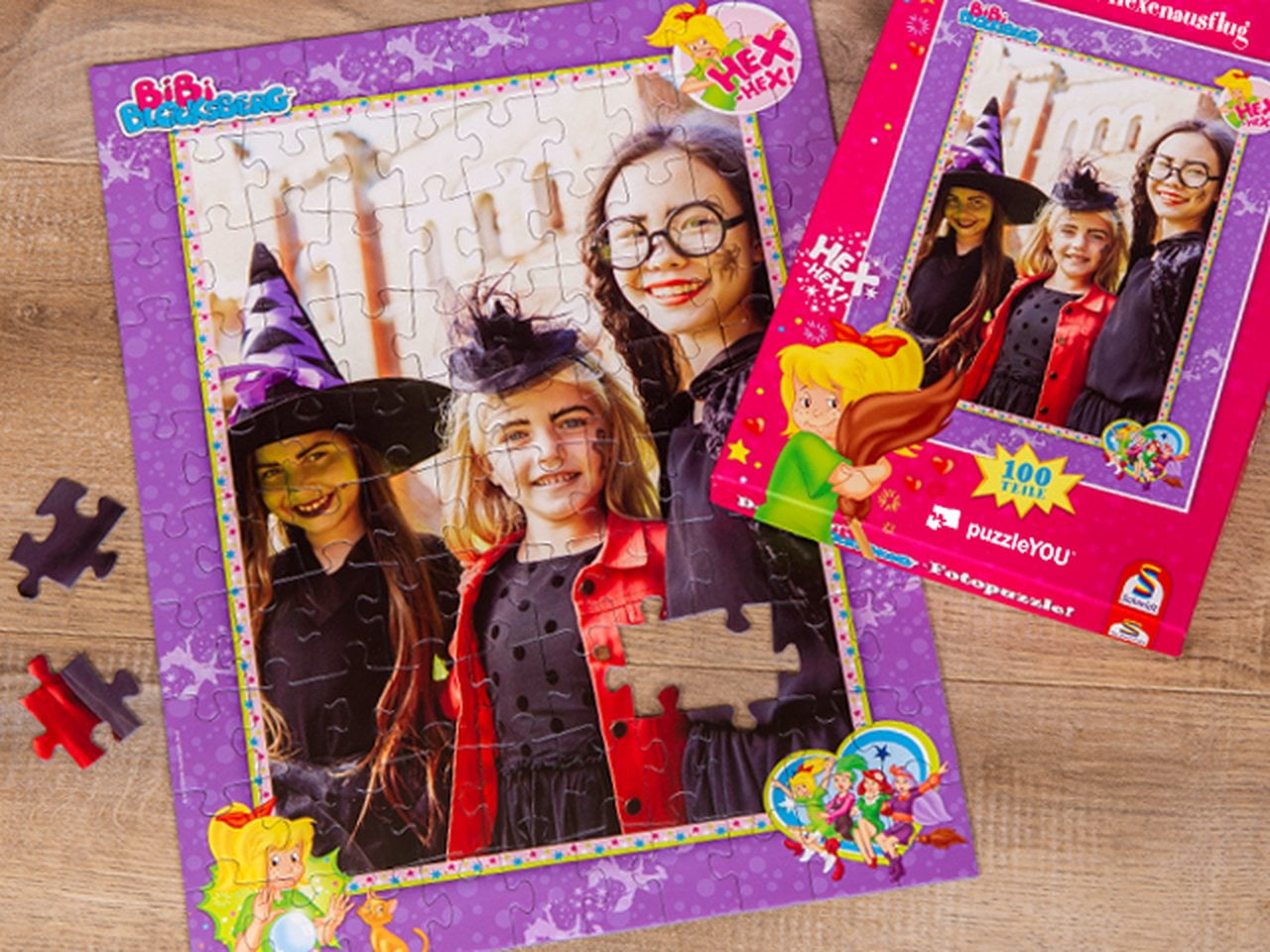 Bibi-Blocksberg-Puzzle für Kinder