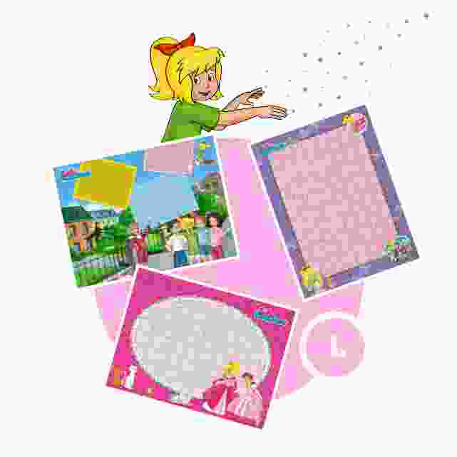 Bibi-Blocksberg-Kinderpuzzle gestalten - Schritt 1