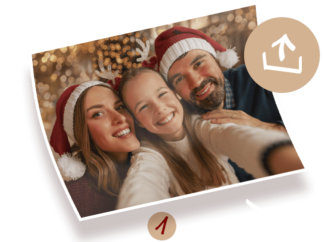 Puzzle-Adventskalender gestalten Step 1
