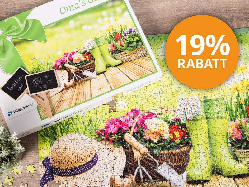 1000 Teile Puzzle mit Rabatt