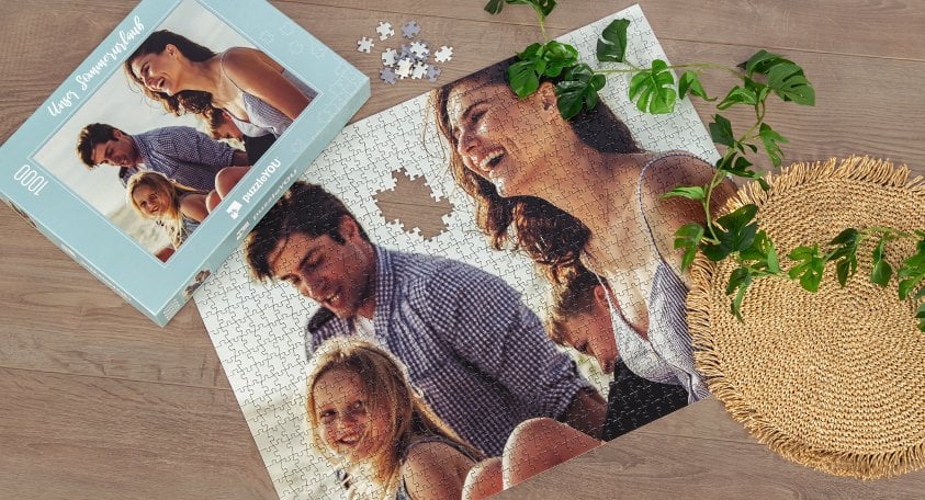 Fotopuzzle selbst gestalten
