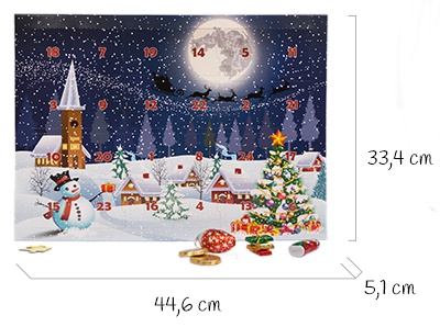 Größe Puzzle-Adventskalender