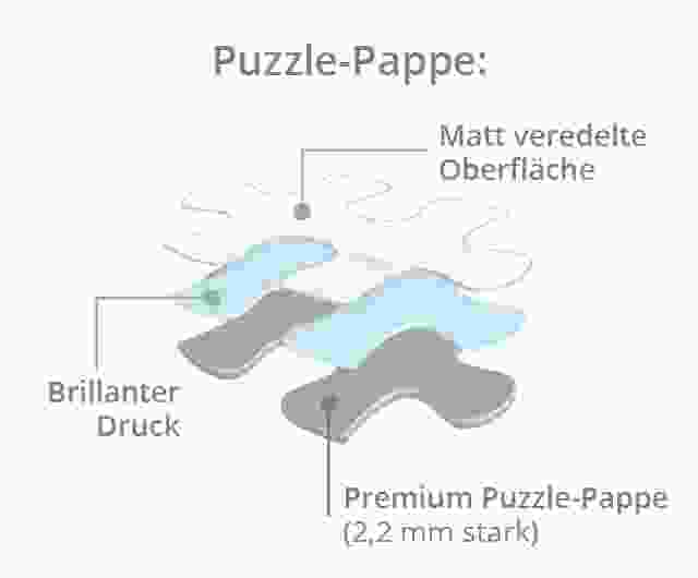 Puzzle-Pappe Message-Puzzles