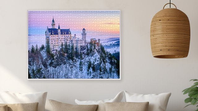 Rahmen für 1000 Teile Puzzle