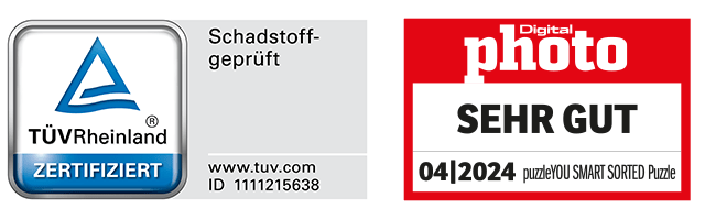 Tüv-Siegel und Digital Photo SMART SORTED